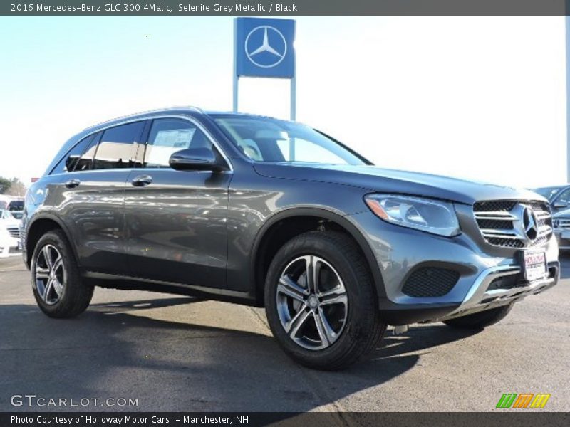 Selenite Grey Metallic / Black 2016 Mercedes-Benz GLC 300 4Matic