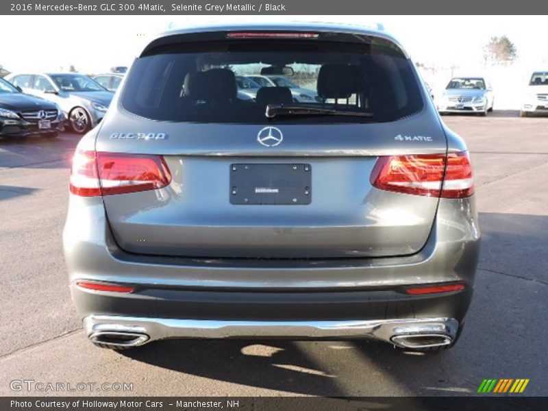 Selenite Grey Metallic / Black 2016 Mercedes-Benz GLC 300 4Matic