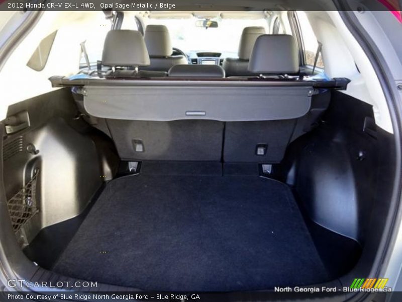Opal Sage Metallic / Beige 2012 Honda CR-V EX-L 4WD