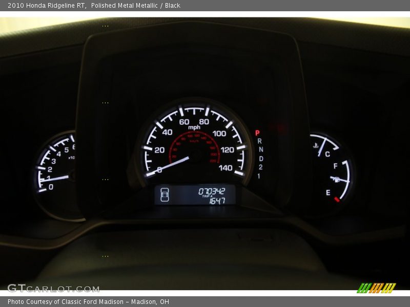 Polished Metal Metallic / Black 2010 Honda Ridgeline RT