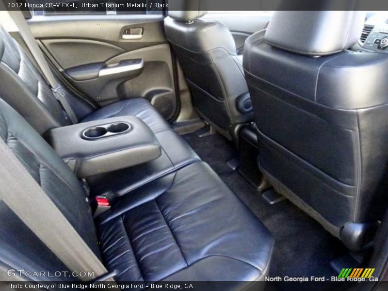 Urban Titanium Metallic / Black 2012 Honda CR-V EX-L