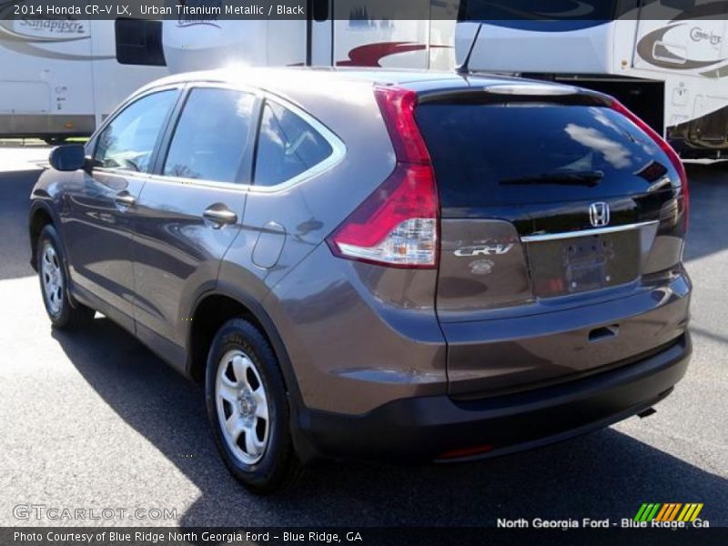 Urban Titanium Metallic / Black 2014 Honda CR-V LX