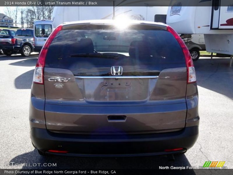 Urban Titanium Metallic / Black 2014 Honda CR-V LX