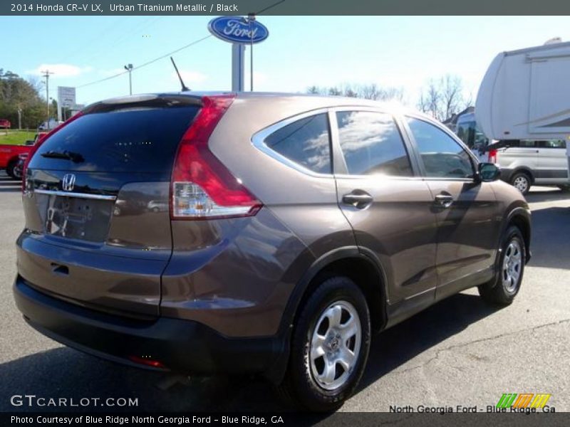 Urban Titanium Metallic / Black 2014 Honda CR-V LX
