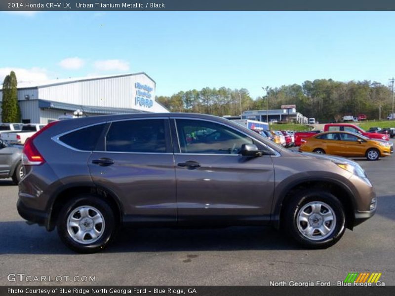 Urban Titanium Metallic / Black 2014 Honda CR-V LX