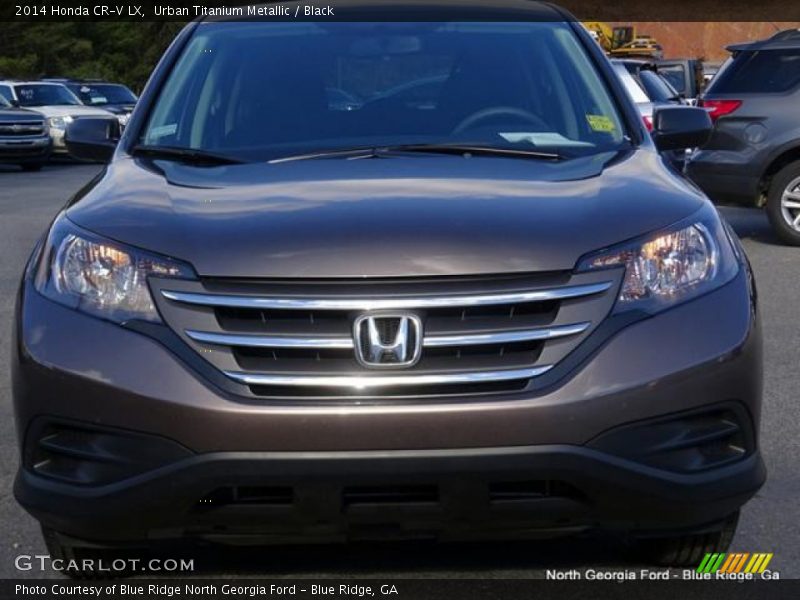 Urban Titanium Metallic / Black 2014 Honda CR-V LX