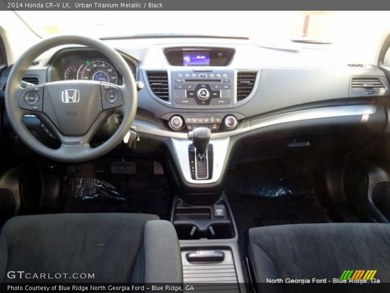 Urban Titanium Metallic / Black 2014 Honda CR-V LX
