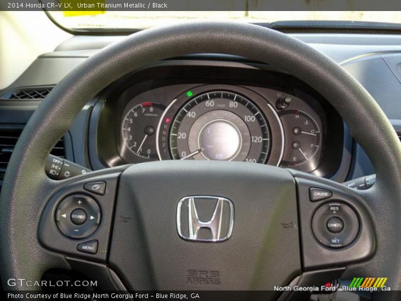 Urban Titanium Metallic / Black 2014 Honda CR-V LX