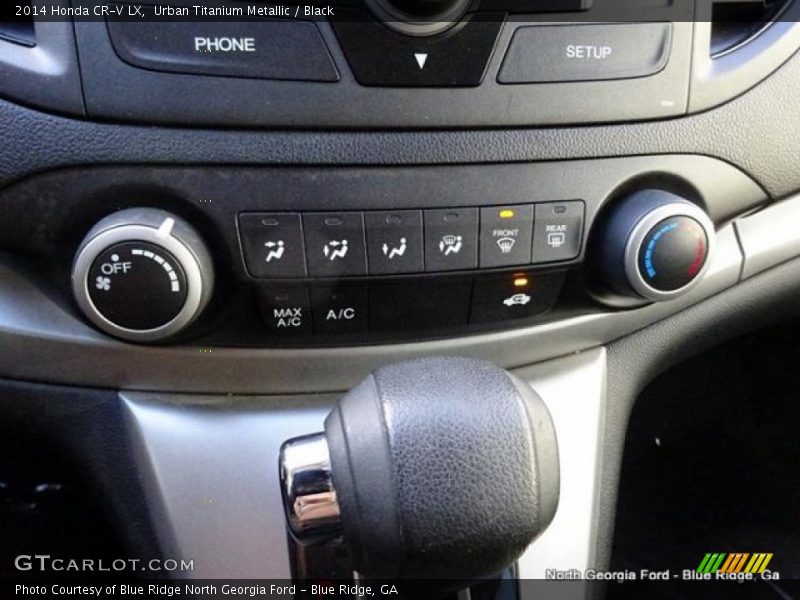 Urban Titanium Metallic / Black 2014 Honda CR-V LX