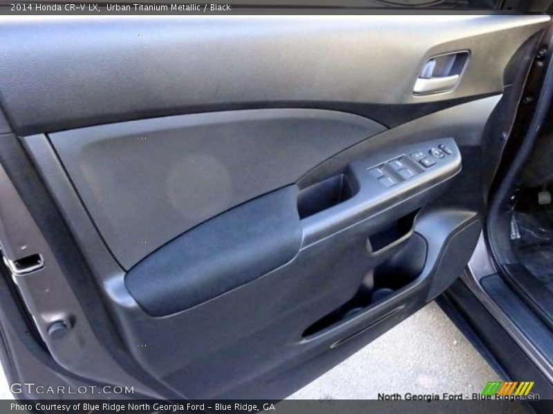 Urban Titanium Metallic / Black 2014 Honda CR-V LX