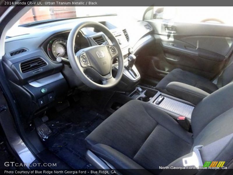 Urban Titanium Metallic / Black 2014 Honda CR-V LX