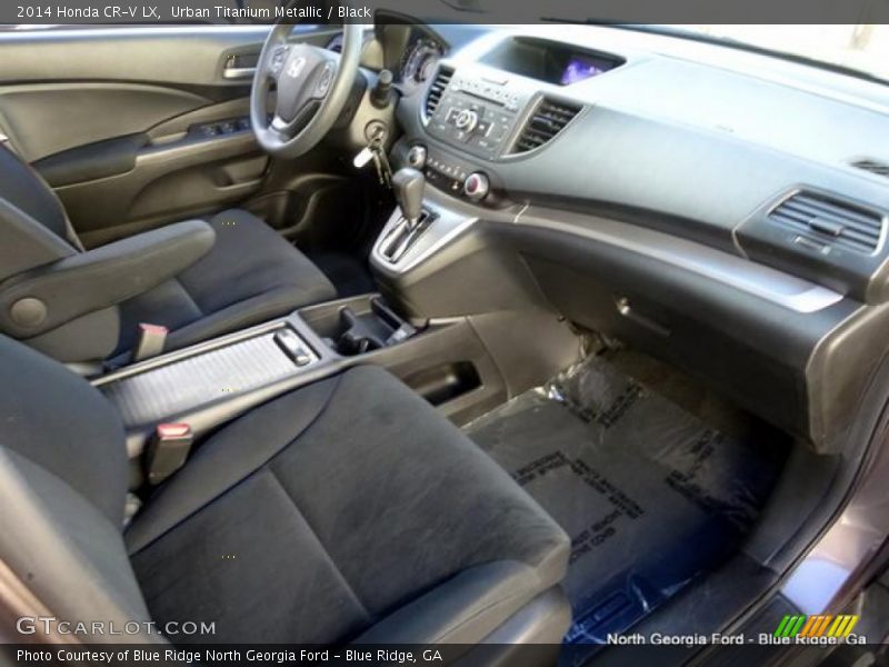 Urban Titanium Metallic / Black 2014 Honda CR-V LX