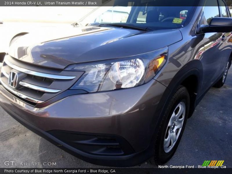 Urban Titanium Metallic / Black 2014 Honda CR-V LX
