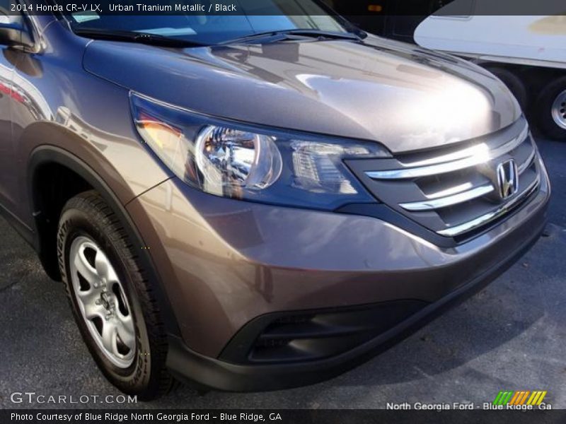Urban Titanium Metallic / Black 2014 Honda CR-V LX