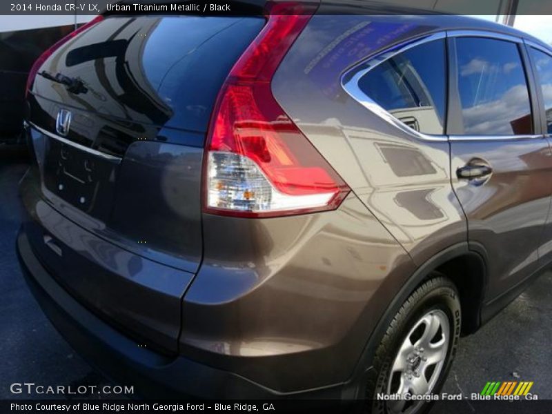 Urban Titanium Metallic / Black 2014 Honda CR-V LX