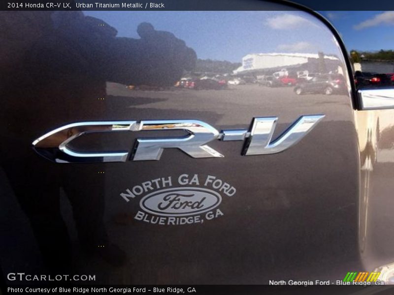 Urban Titanium Metallic / Black 2014 Honda CR-V LX