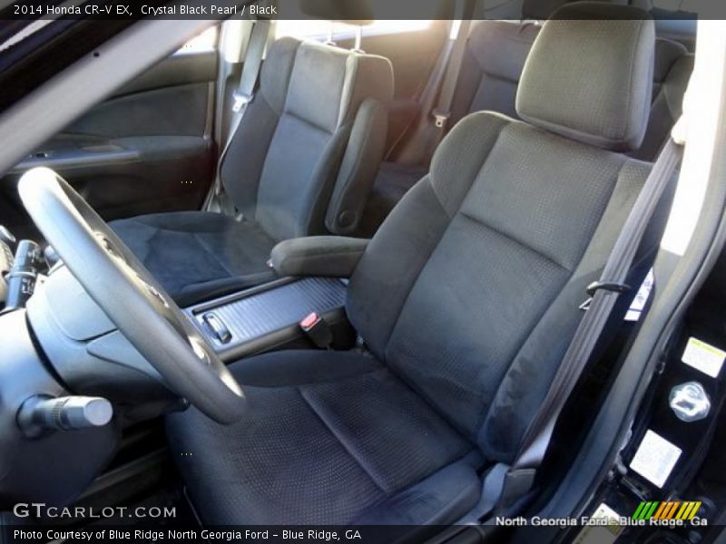 Crystal Black Pearl / Black 2014 Honda CR-V EX