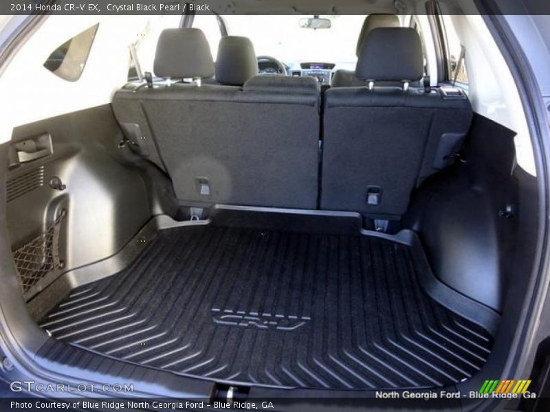 Crystal Black Pearl / Black 2014 Honda CR-V EX