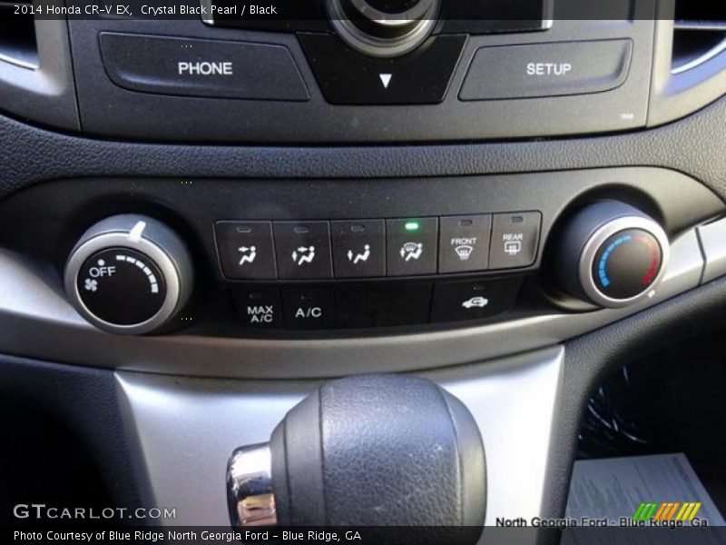 Crystal Black Pearl / Black 2014 Honda CR-V EX