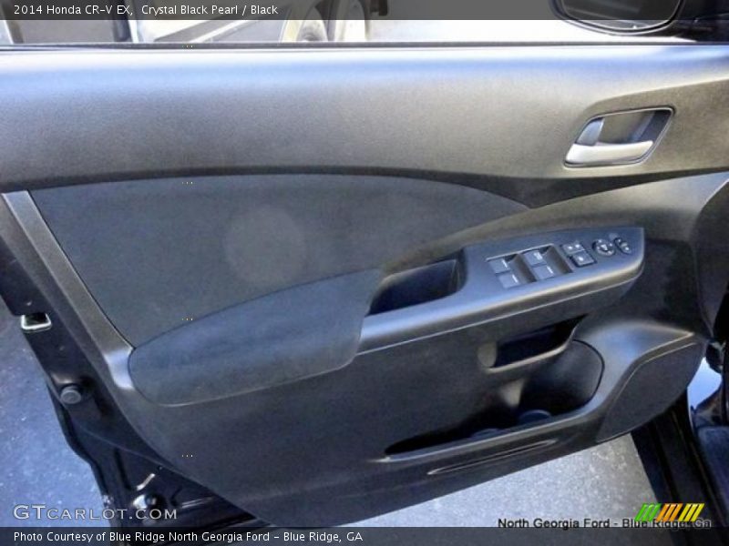 Crystal Black Pearl / Black 2014 Honda CR-V EX
