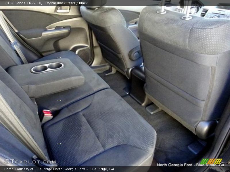 Crystal Black Pearl / Black 2014 Honda CR-V EX