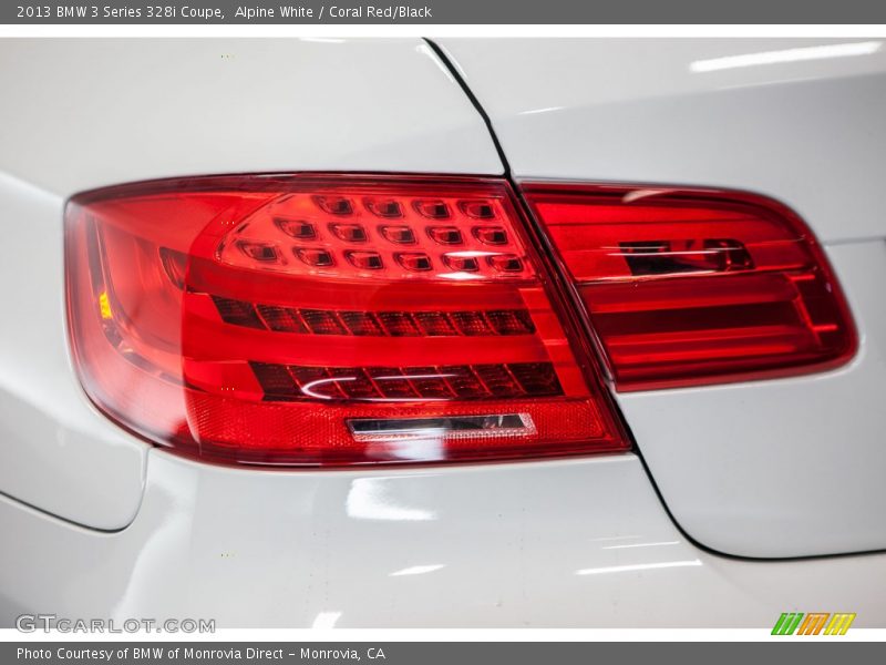 Alpine White / Coral Red/Black 2013 BMW 3 Series 328i Coupe