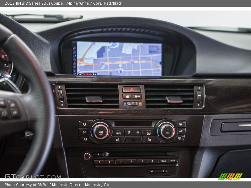 Alpine White / Coral Red/Black 2013 BMW 3 Series 335i Coupe