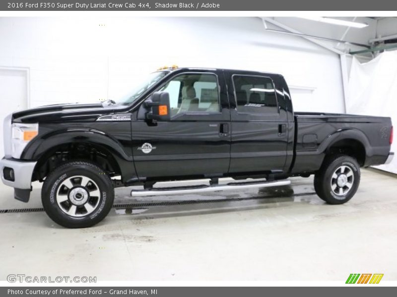 Shadow Black / Adobe 2016 Ford F350 Super Duty Lariat Crew Cab 4x4