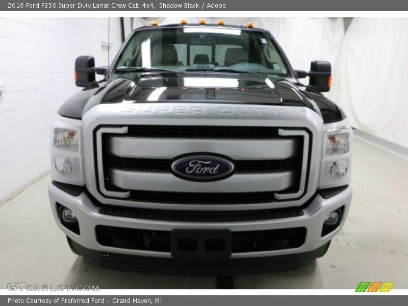 Shadow Black / Adobe 2016 Ford F350 Super Duty Lariat Crew Cab 4x4