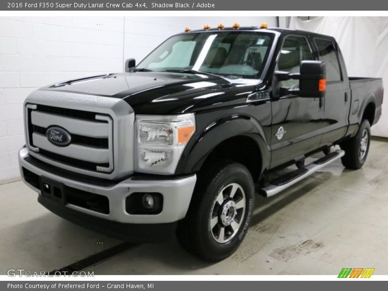 Shadow Black / Adobe 2016 Ford F350 Super Duty Lariat Crew Cab 4x4
