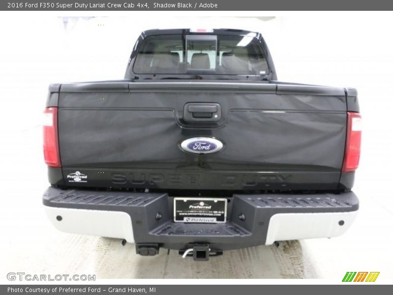Shadow Black / Adobe 2016 Ford F350 Super Duty Lariat Crew Cab 4x4