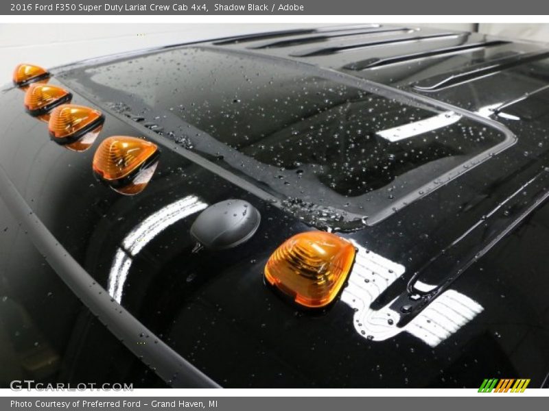 Shadow Black / Adobe 2016 Ford F350 Super Duty Lariat Crew Cab 4x4