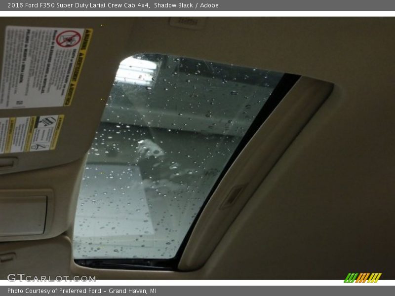 Shadow Black / Adobe 2016 Ford F350 Super Duty Lariat Crew Cab 4x4