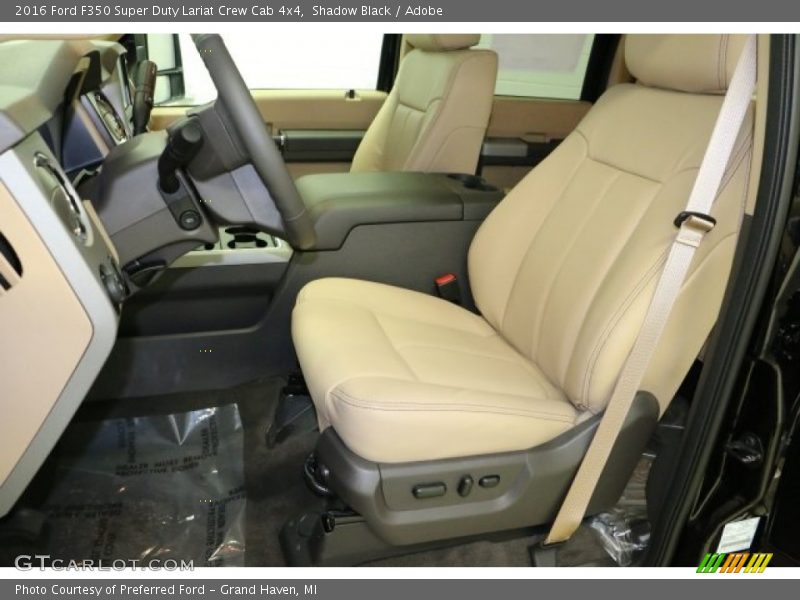 Shadow Black / Adobe 2016 Ford F350 Super Duty Lariat Crew Cab 4x4