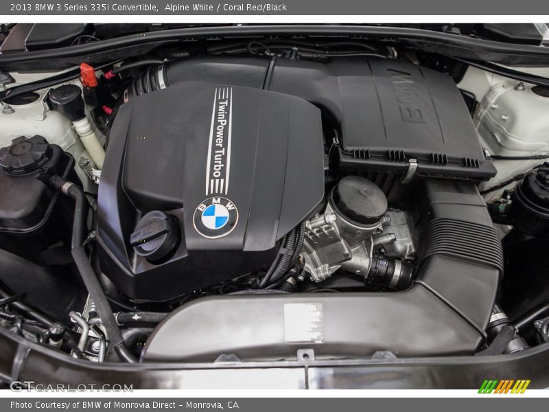 Alpine White / Coral Red/Black 2013 BMW 3 Series 335i Convertible