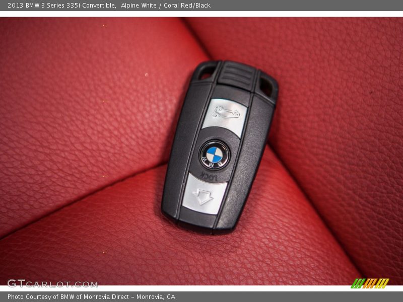 Alpine White / Coral Red/Black 2013 BMW 3 Series 335i Convertible