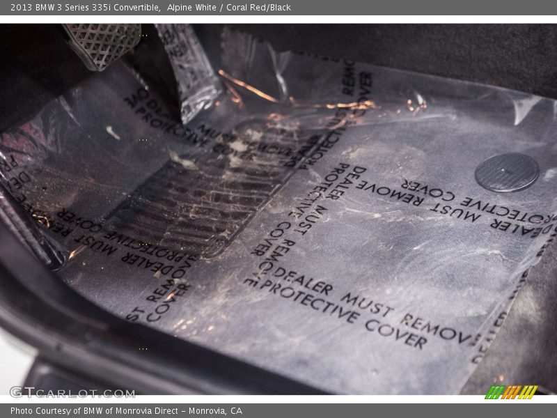 Alpine White / Coral Red/Black 2013 BMW 3 Series 335i Convertible