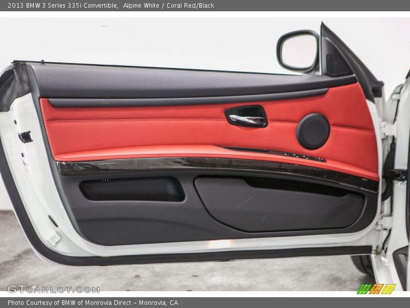 Alpine White / Coral Red/Black 2013 BMW 3 Series 335i Convertible