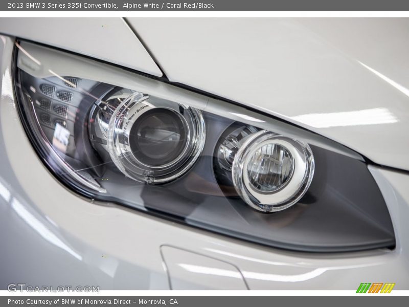 Alpine White / Coral Red/Black 2013 BMW 3 Series 335i Convertible