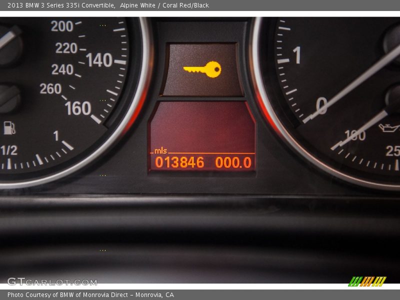 Alpine White / Coral Red/Black 2013 BMW 3 Series 335i Convertible