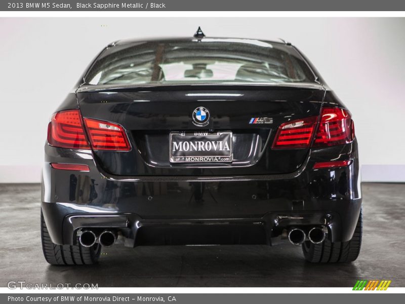 Black Sapphire Metallic / Black 2013 BMW M5 Sedan