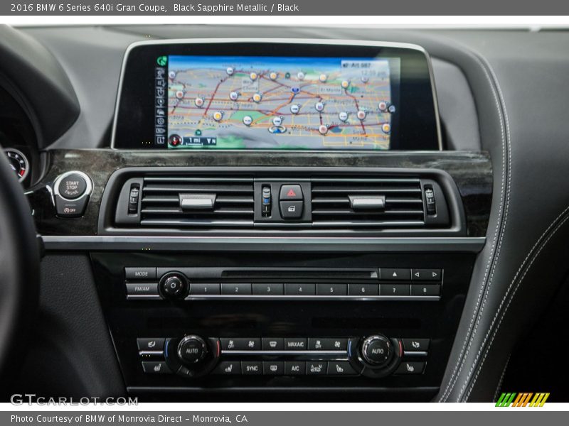 Controls of 2016 6 Series 640i Gran Coupe