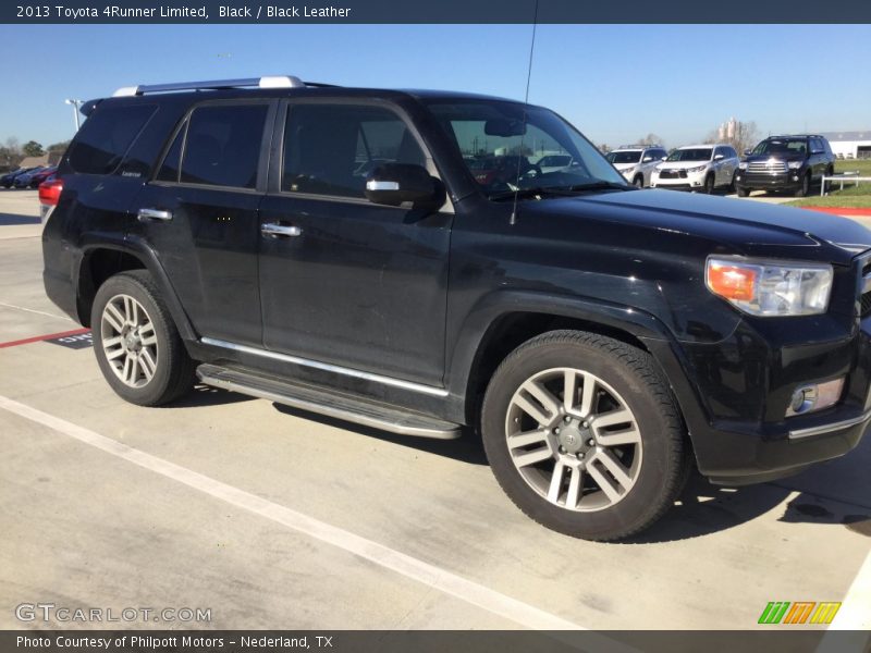 Black / Black Leather 2013 Toyota 4Runner Limited