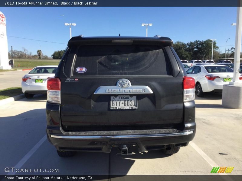 Black / Black Leather 2013 Toyota 4Runner Limited