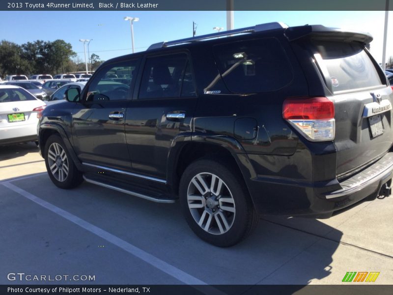 Black / Black Leather 2013 Toyota 4Runner Limited
