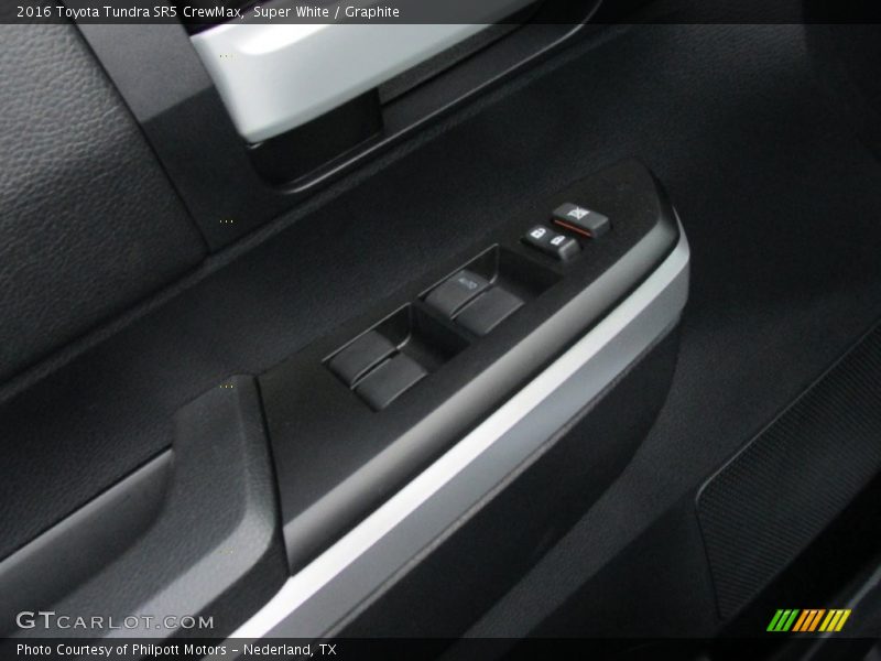 Super White / Graphite 2016 Toyota Tundra SR5 CrewMax