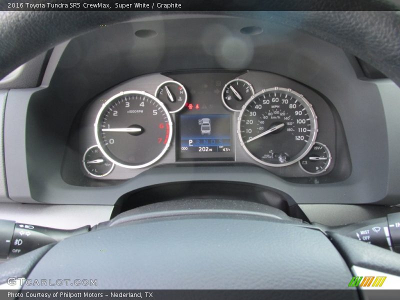 Super White / Graphite 2016 Toyota Tundra SR5 CrewMax