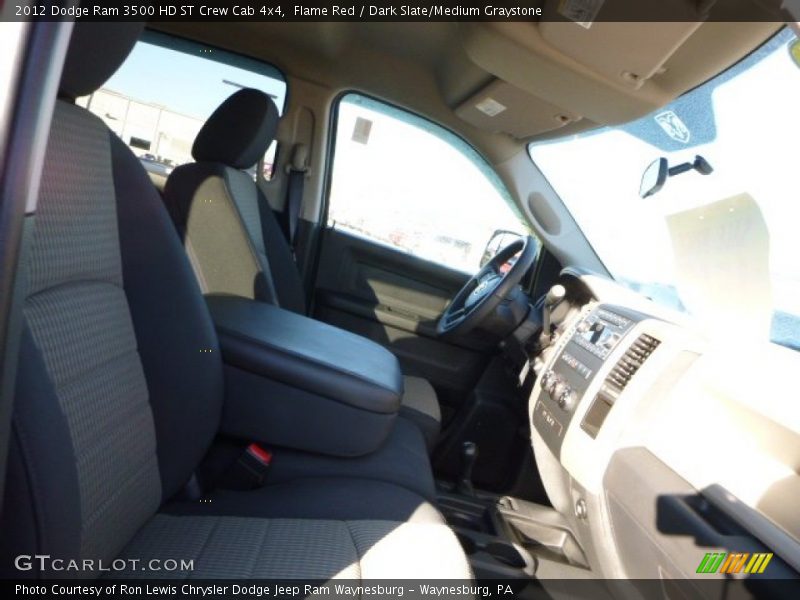 Flame Red / Dark Slate/Medium Graystone 2012 Dodge Ram 3500 HD ST Crew Cab 4x4
