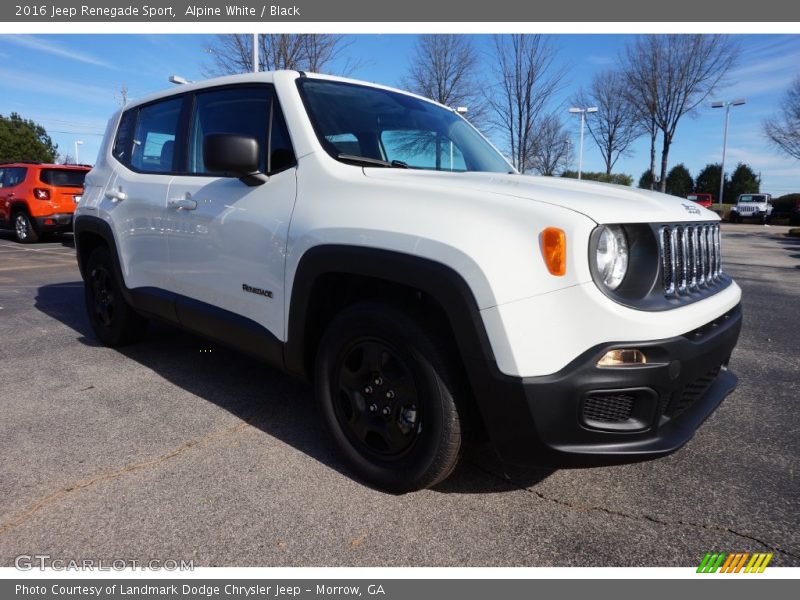 Front 3/4 View of 2016 Renegade Sport