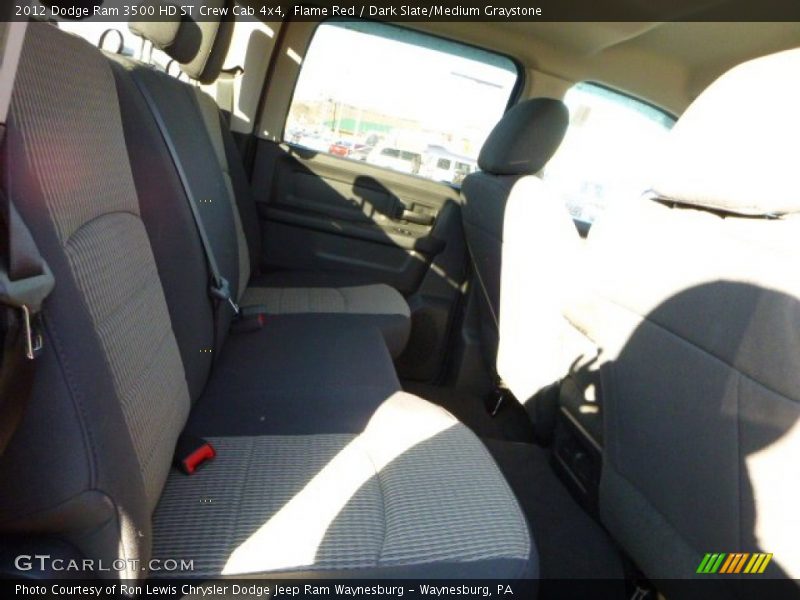 Flame Red / Dark Slate/Medium Graystone 2012 Dodge Ram 3500 HD ST Crew Cab 4x4
